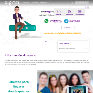 Corporacion Digitel AS264731  website