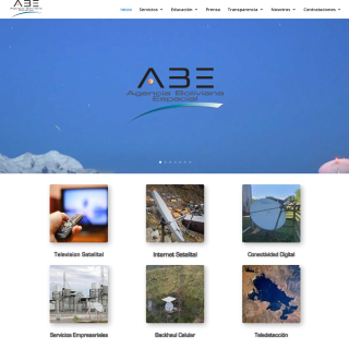  Agencia Boliviana Espacial  aka (ABE)  website