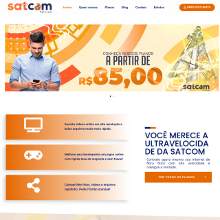 Satcom Telecom  website