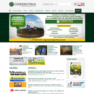 Coopercitrus Cooperativa de Produtores Rurais  website