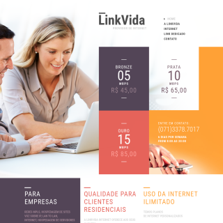 Linkvida Telecom  website