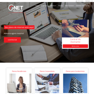 GNET Telecom  website