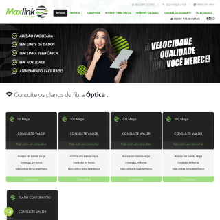 MAXLINK TECNOLOGIA  website