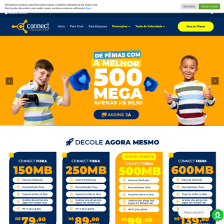  Connect Serviços de Comunicações Eireli  website