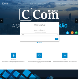 C-ComTelecom Servicos  website