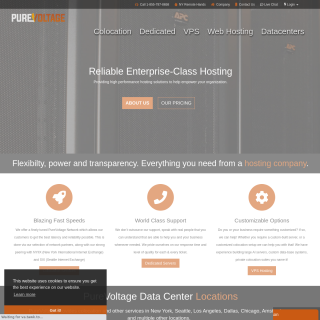 Purevoltage Enterprises  website