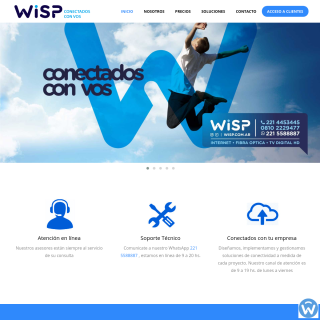 SOLUCIONES WISP S.A.  website