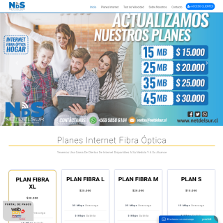  NETDELSUR TELECOMUNICACIONES  aka (Netdelsur SPA)  website