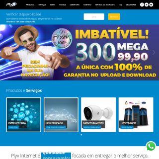  Universo Digital Telecomunicações  aka (Plyx Internet Banda Larga)  website