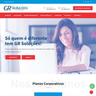  GR SOLUCOES TELECOM  website