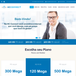  HC CONNECT TELECOMUNICACOES LTDA - ME  website