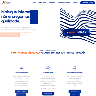 Falou Telecom website