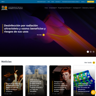 Universidad Tecnica Federico Santa Maria  website