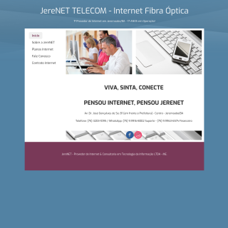 JereNET Provedor de Internet & Cons em TI  aka (JereNET TELECOM)  website