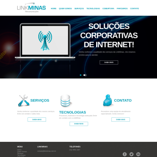  LINKMINAS TELECOMUNICAÇÕES LTDA  website