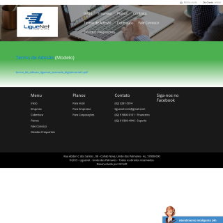 LIGUENET TELECOM LTDA - ME  website