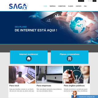  Saga Internet  website