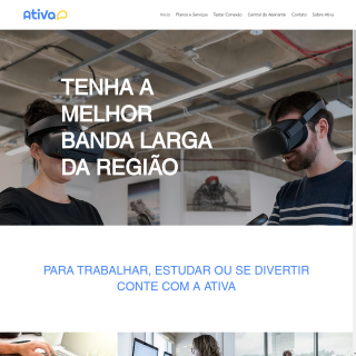 ATIVA INTERNET  website