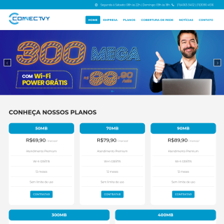 CONNECTVY TELECOMUNICACOES  aka (Connectvy)  website