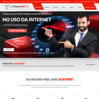  Victor.net e Link Evolution Telecom  website