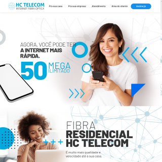 HC TELECOM PROVEDOR DE INTERNET  website
