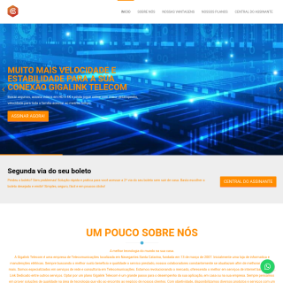 Gigalink Telecom  website