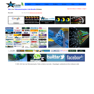 STAR LINE TELECOMUNICAÇÕES  aka (STAR LINE TELECOM)  website