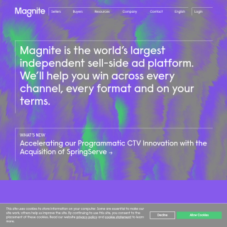  Magnite  website