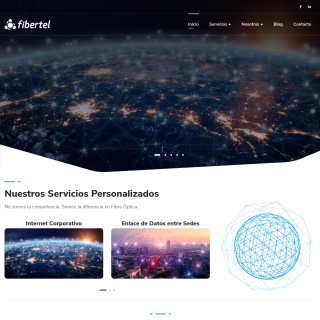 Fibertel Perú  website