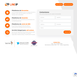  GARCIA CLAUDIO ODOLFO  aka (LINEIP S.R.L.)  website