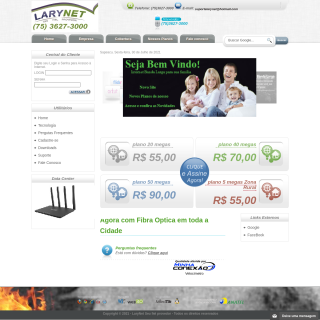 Lary Net  website