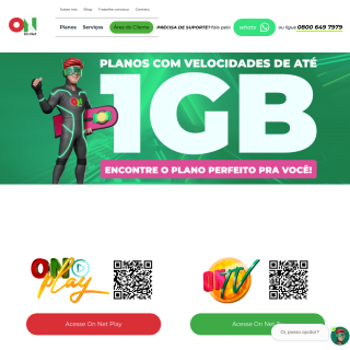 ON Serviços Digitais  aka (Onnet Digital)  website