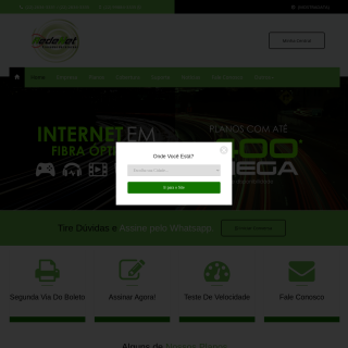 SILVEIRA E S. C. E I. DE E. ELETRONICOS aka (Redenet) website