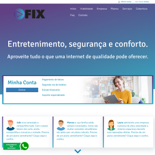FIX FIBRA  website