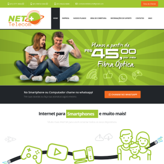 NET+ TELECOM  website