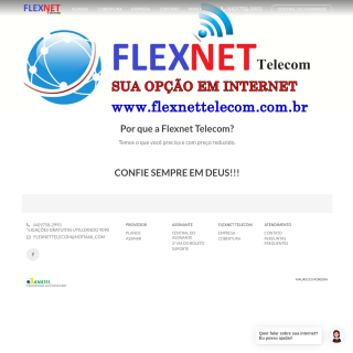 FLEXNET TELECOMUNICACOES  website