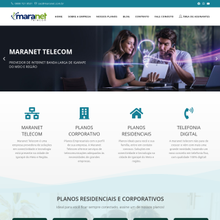 Maranet Telecom  website
