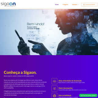 SIGAON SERVICOS TELECOMUNICACOES EIRELE  website