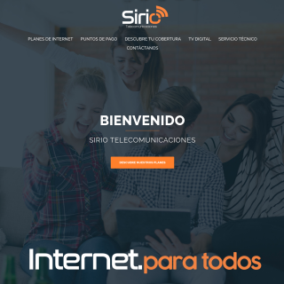  SIRIO TELECOMUNICACIONES  website