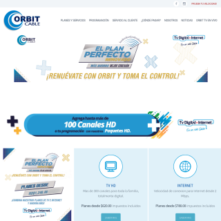Orbit Cable  website