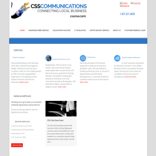 CSS Communications  website