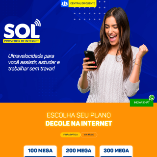 SOL PROVEDOR DE INTERNETE  website