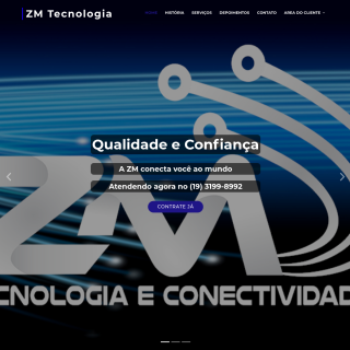 ZM SERVICOS EM TELEFONIA  website