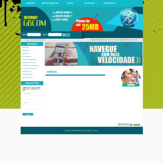 Globalcom Com. e Serv. de Inf.  website