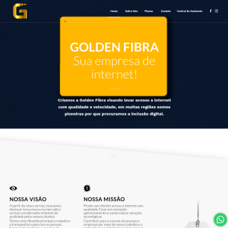 Golden Fibra  website