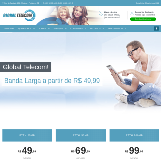Global Telecom  website