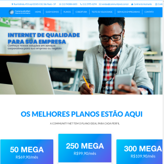 Community Net Internet e Informática  website