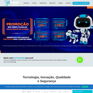  Fiber Banda Larga Servicos e Telecomunicacoes  aka (Fiber Banda Larga)  website