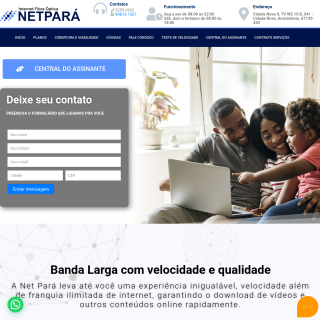  NET PARA TELECOMUNICACOES  aka (Netpará Telecomunicações)  website