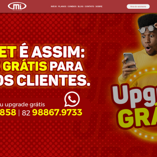 MI NET TELECOM EIRELI ME  website